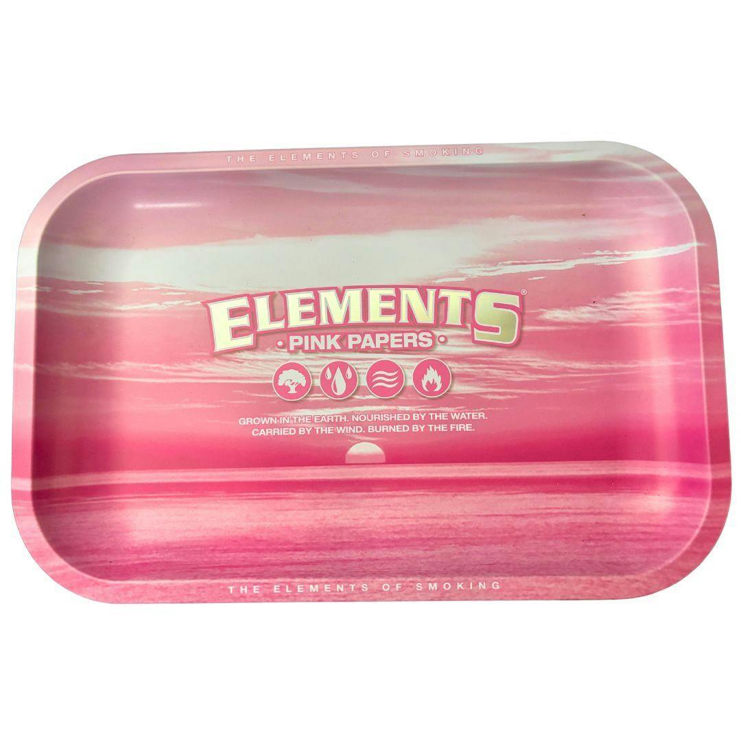 Elements Pink large Rolling Tray at Mystic Greenz
