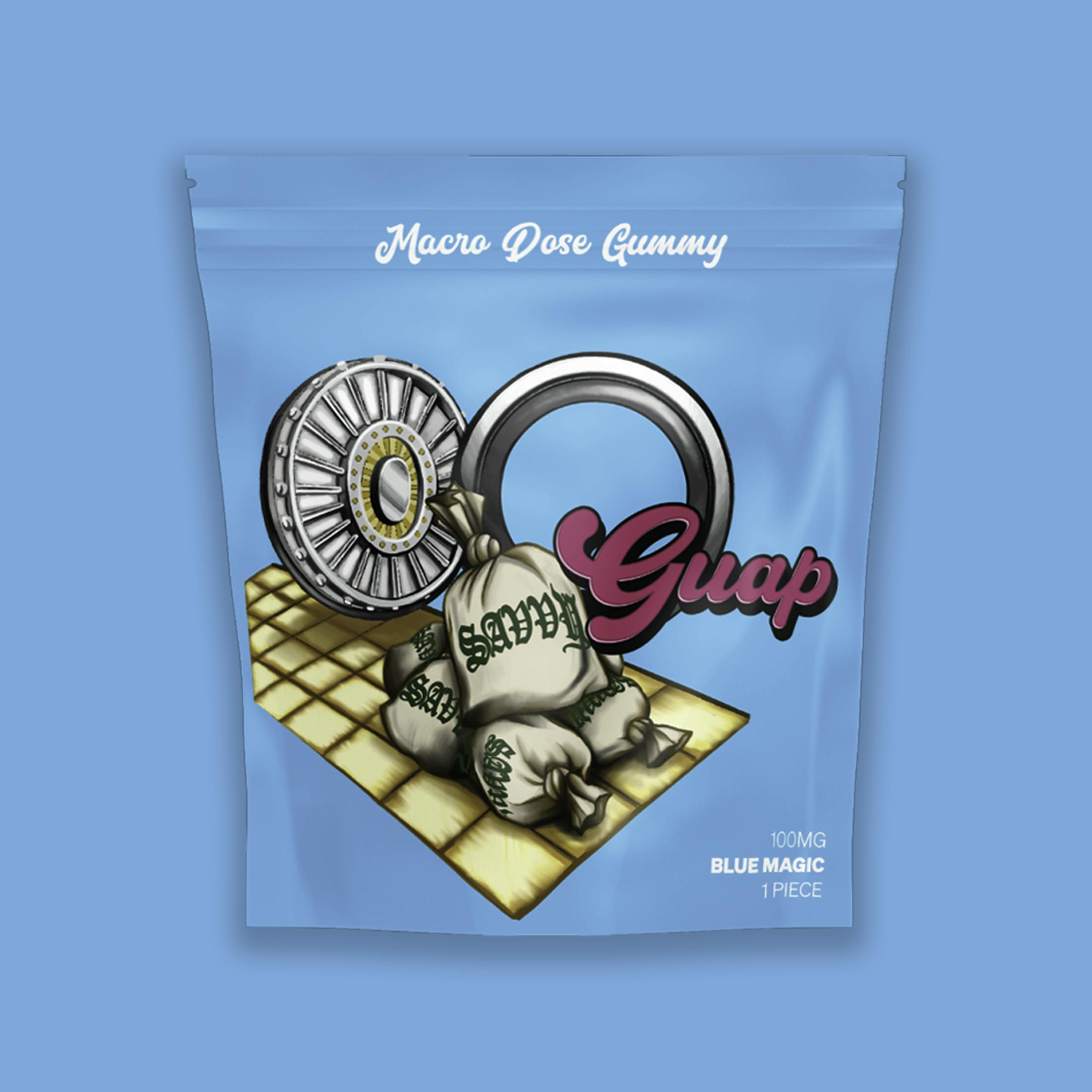 Savvy Guap Blue Magic 100mg 1pc at Mystic Greenz