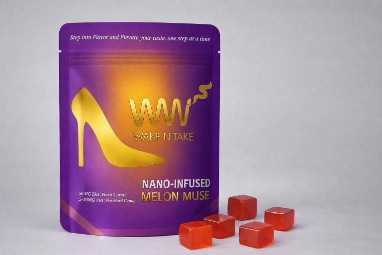 Wake N Take Melon Muse Hard Candy Hard Candy 50mg