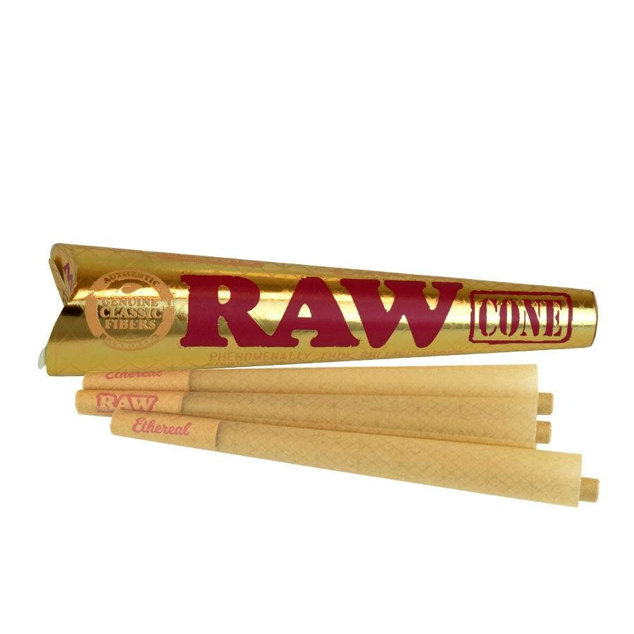 Raw Cones 3 count Classic King Size at Mystic Greenz