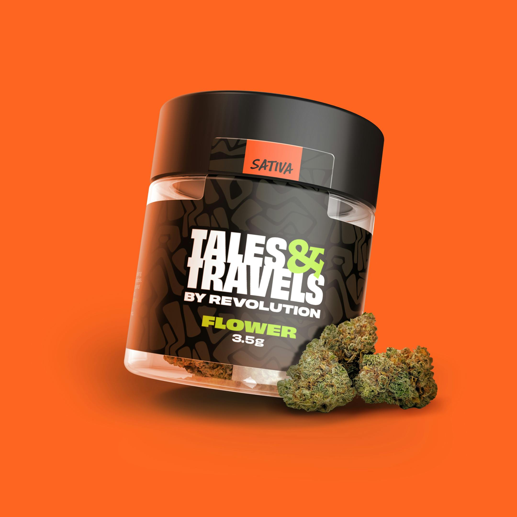 Tales & Travels Samba Slapz 3.5g Sativa at Mystic Greenz
