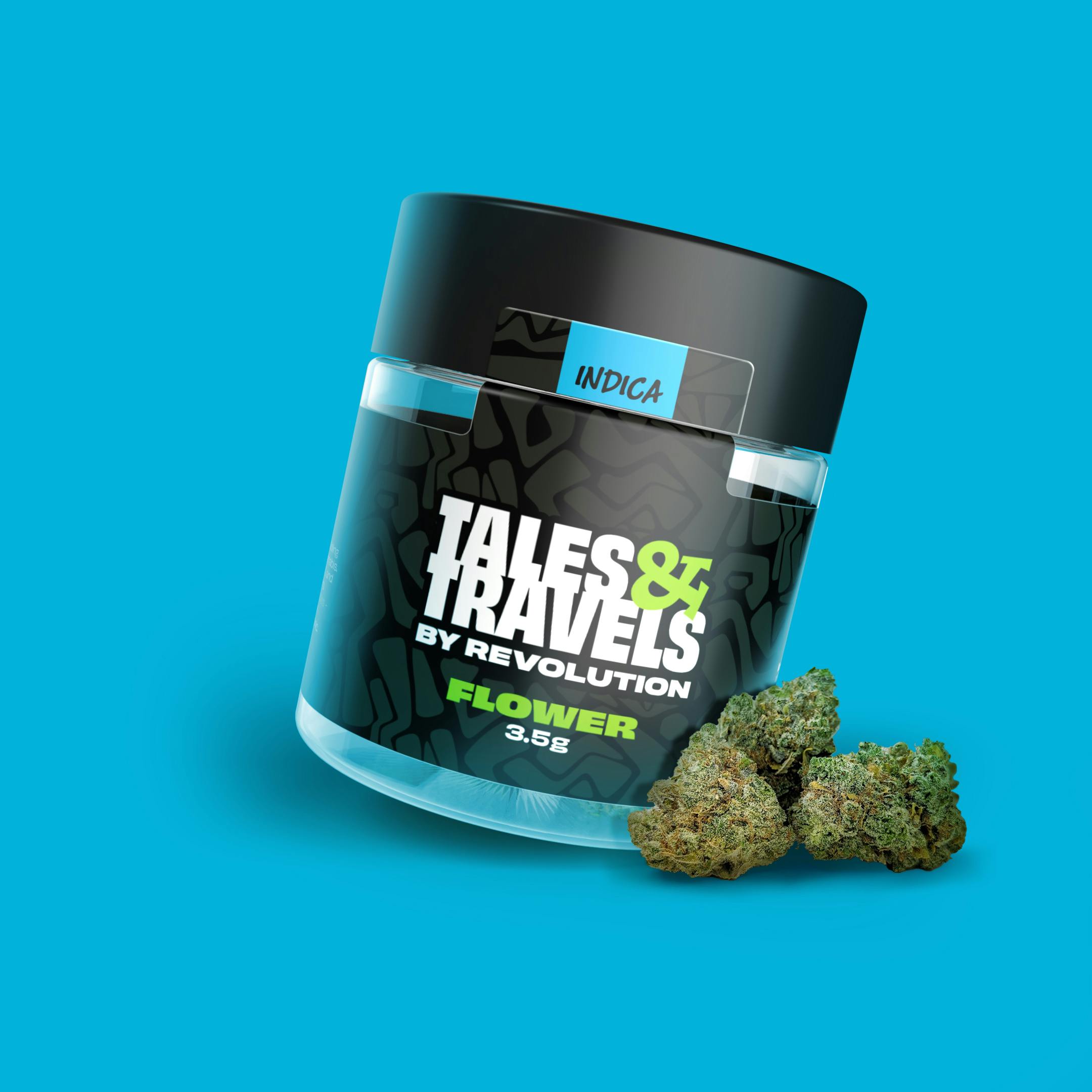 Tales & Travels Closet Gremlin 3.5g Indica at Mystic Greenz