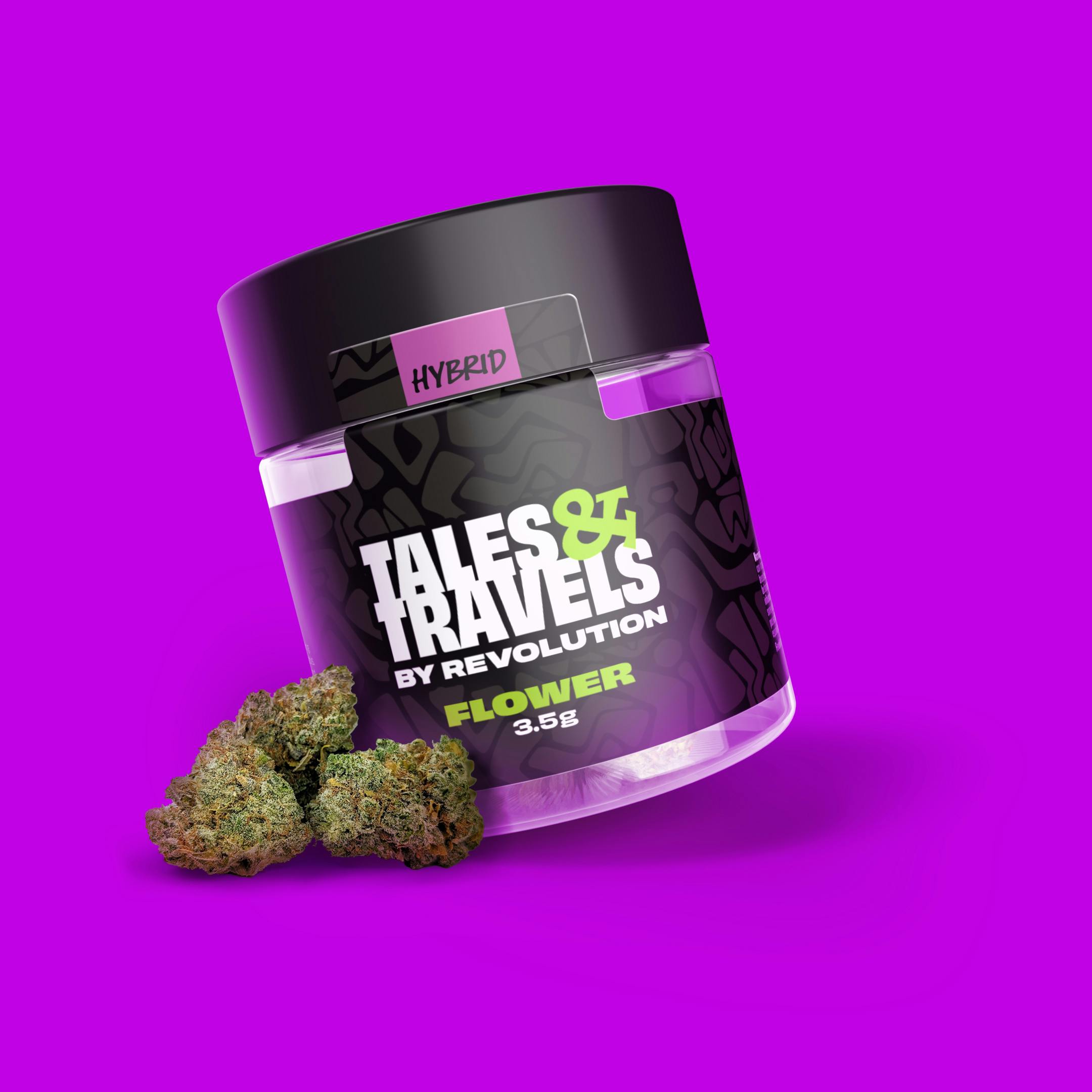 Tales & Travels Razz Daddy 3.5g Hybrid Sale DD at Mystic Greenz