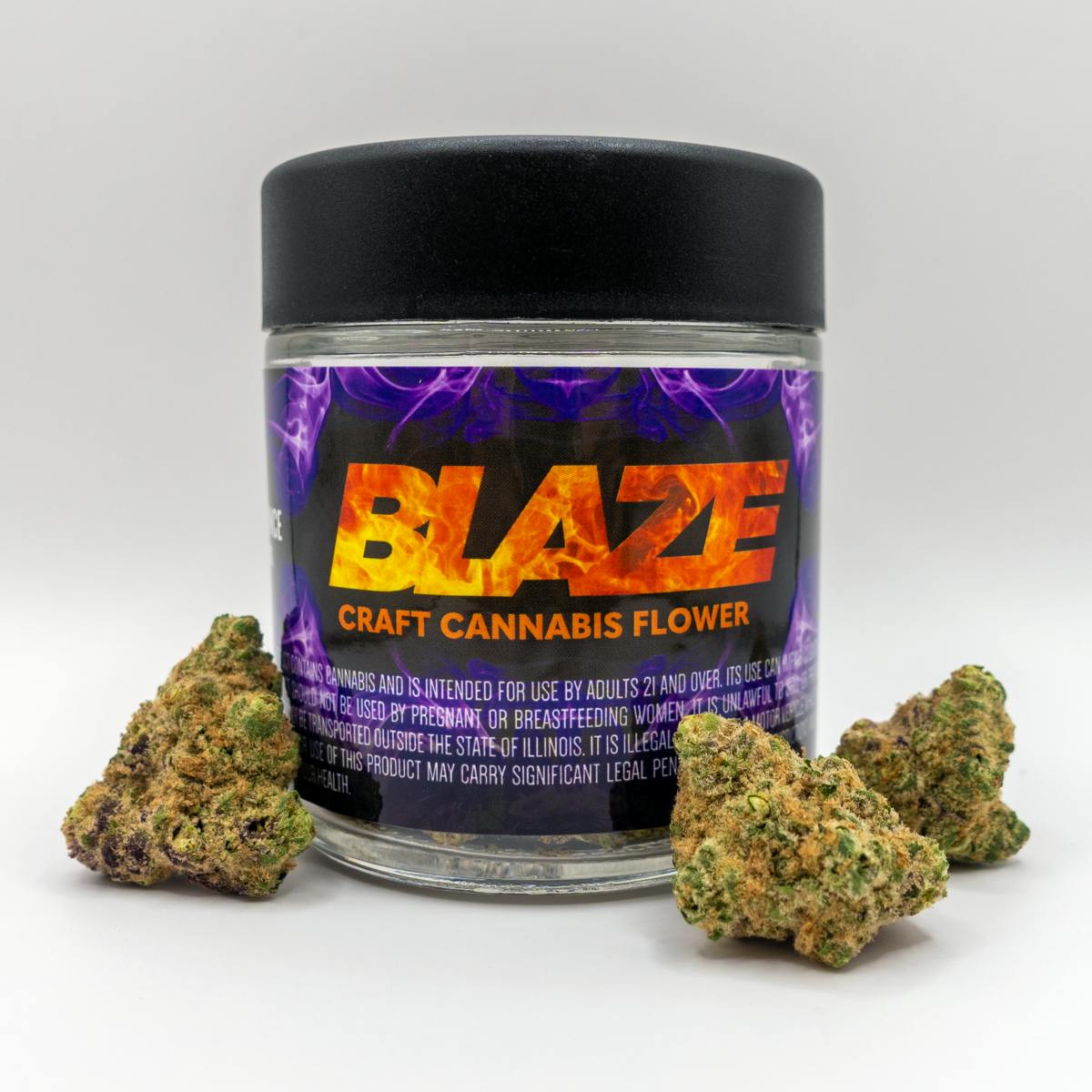 Blaze Sunset Sherbet x Falcon 9 Indica 3.5g