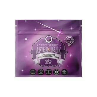 SweetBuzz Purple Sparks After Dark Chocolate 100mg, 100pk