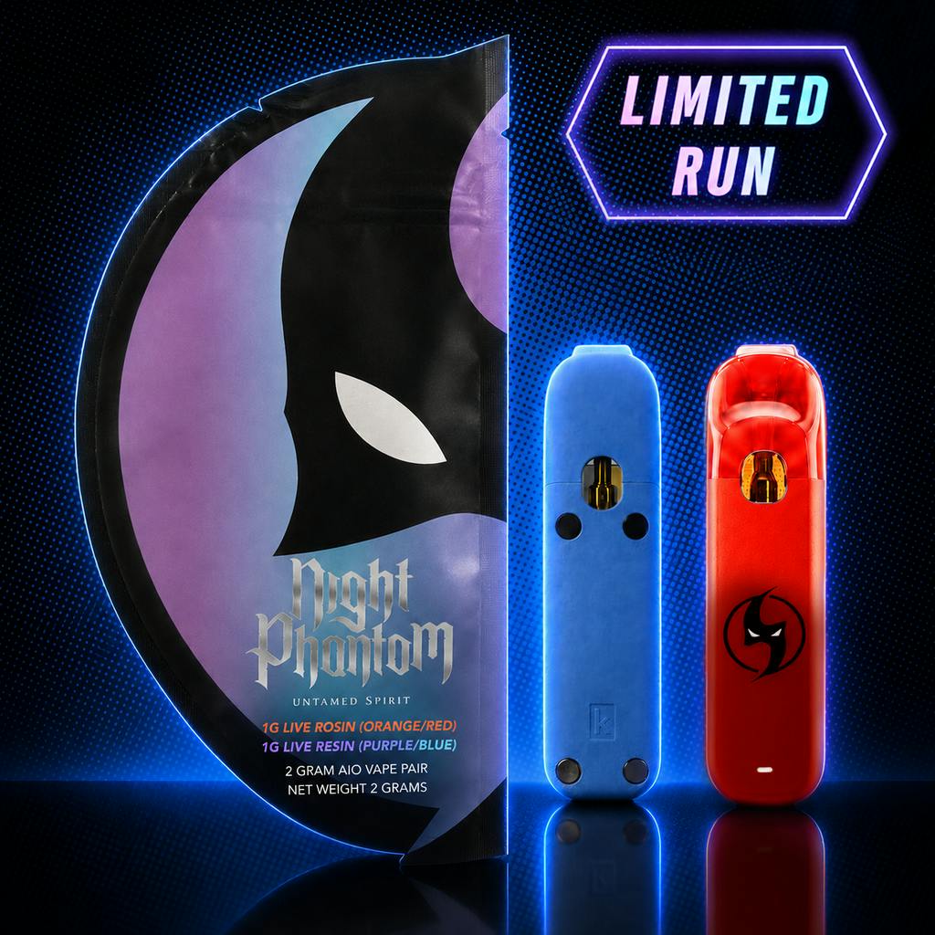 Night Phantom Twilight Dibi Live Rosin Disposable 1g