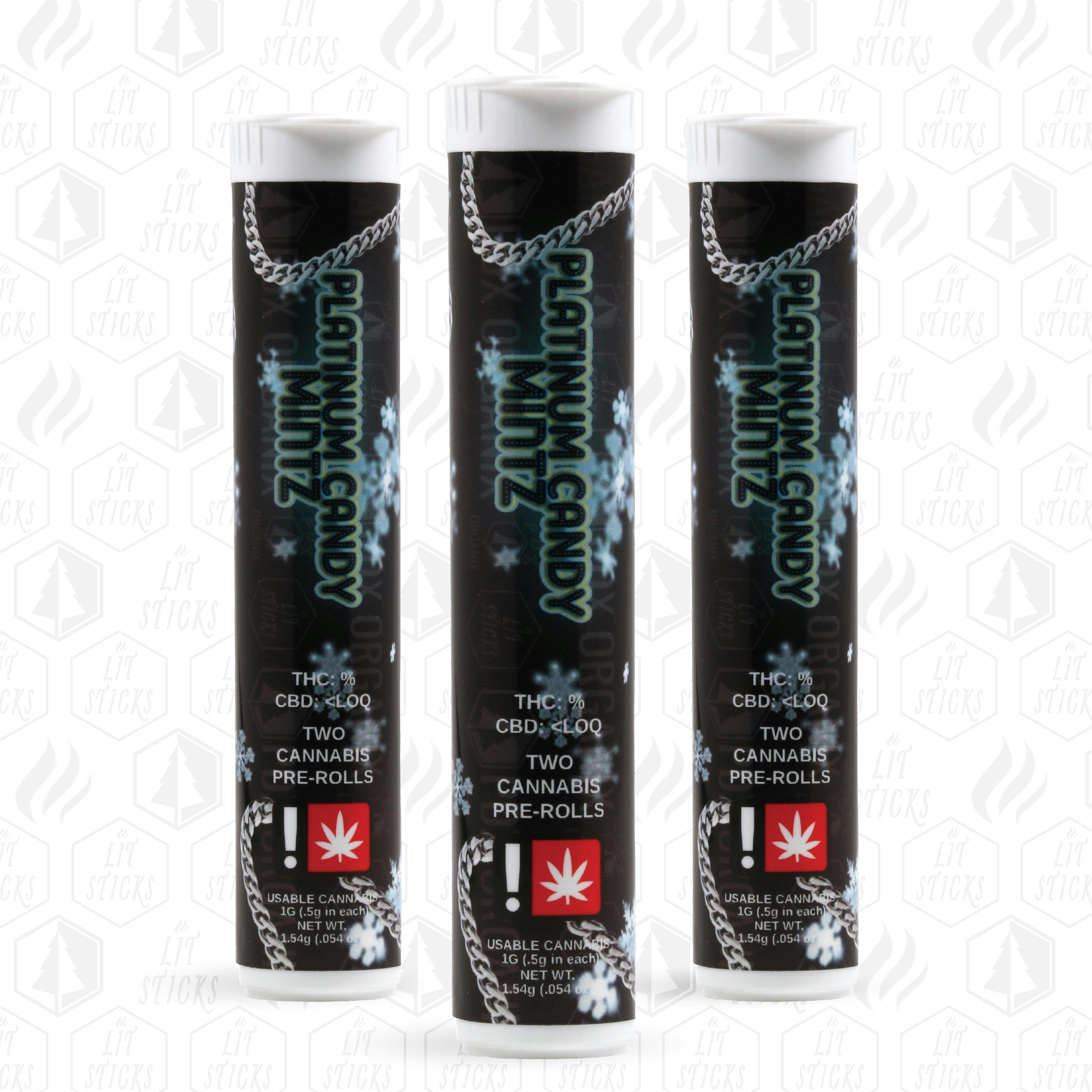 Lit Sticks - Platinum Candy Mintz