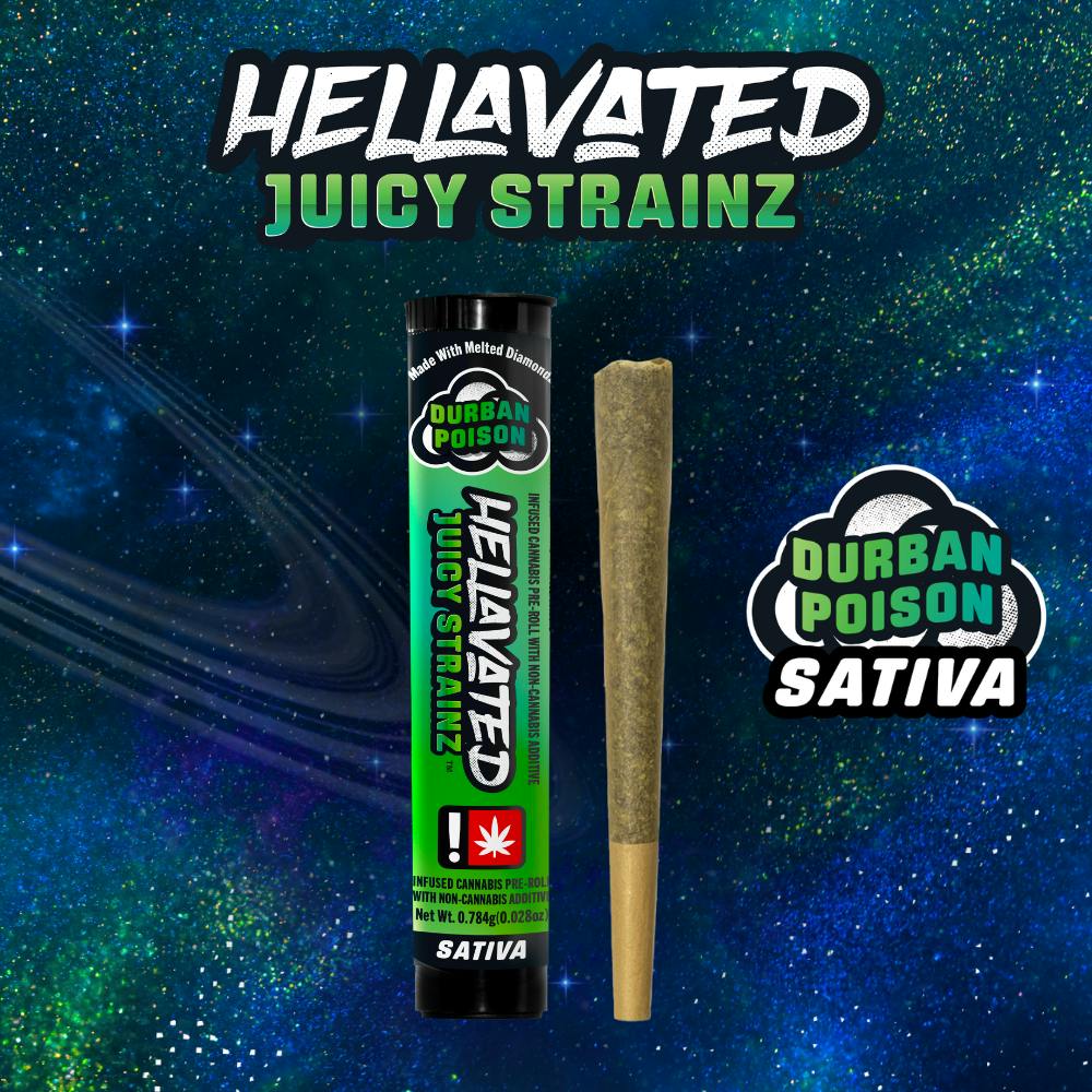 Hella Infused STZ - Durban Poison