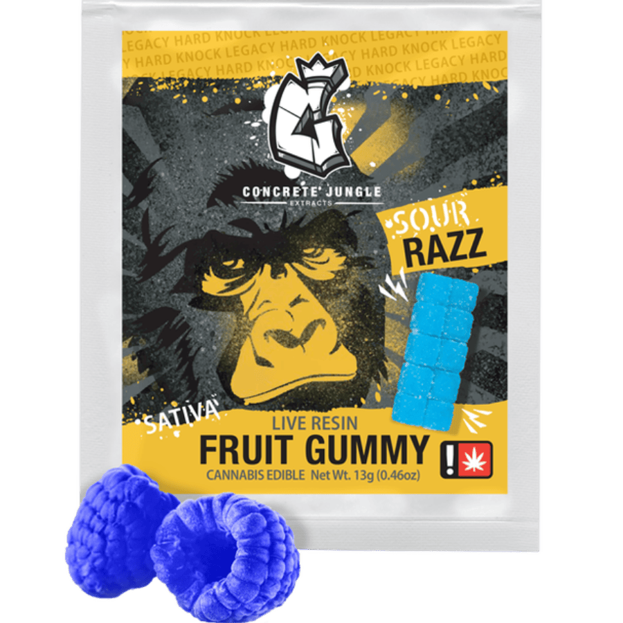 C Jungle Gummy - Sour Blue Raspberry