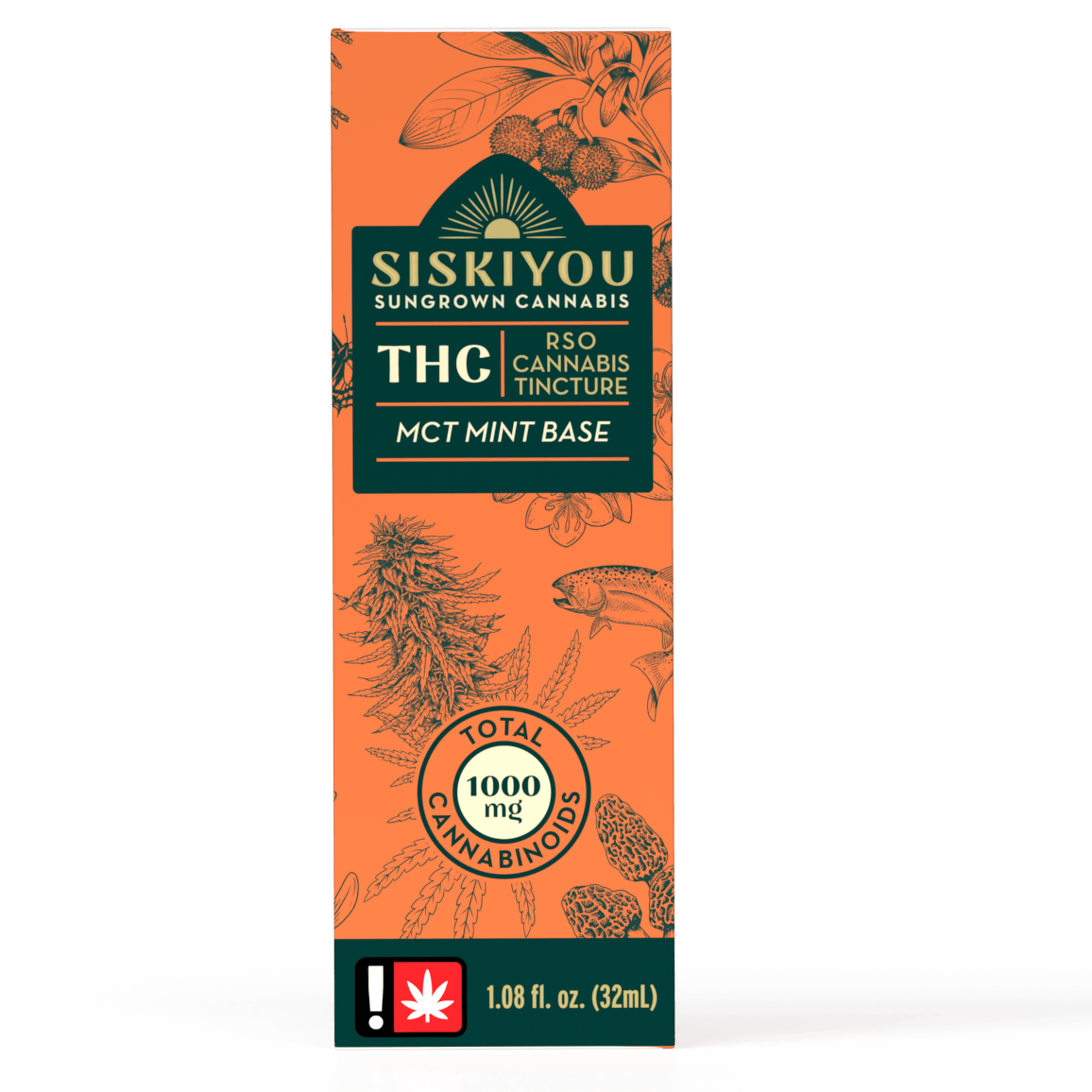 Siskiyou Tinc - THC 1000mg