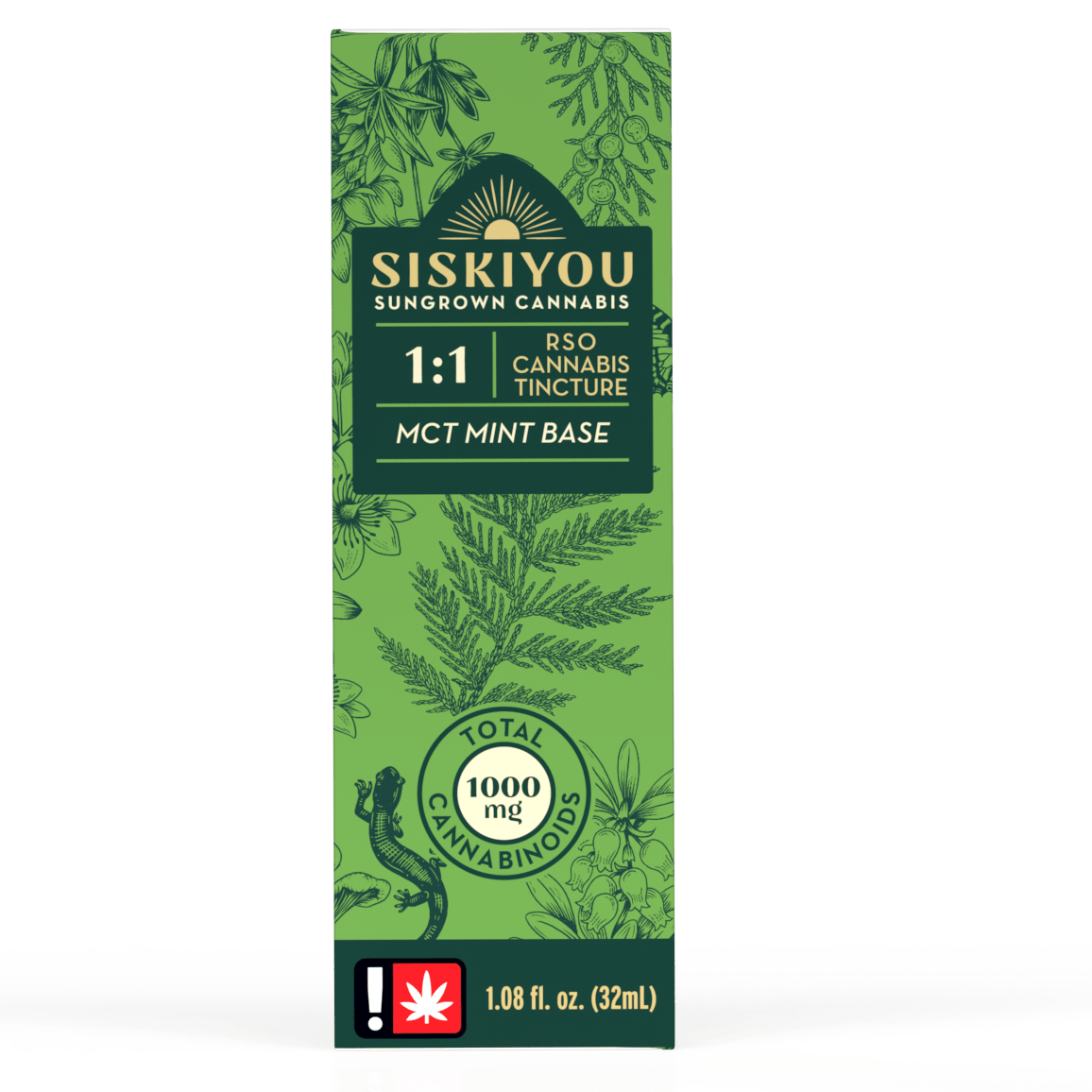 Siskiyou Tinc - 1:1 CBD/THC