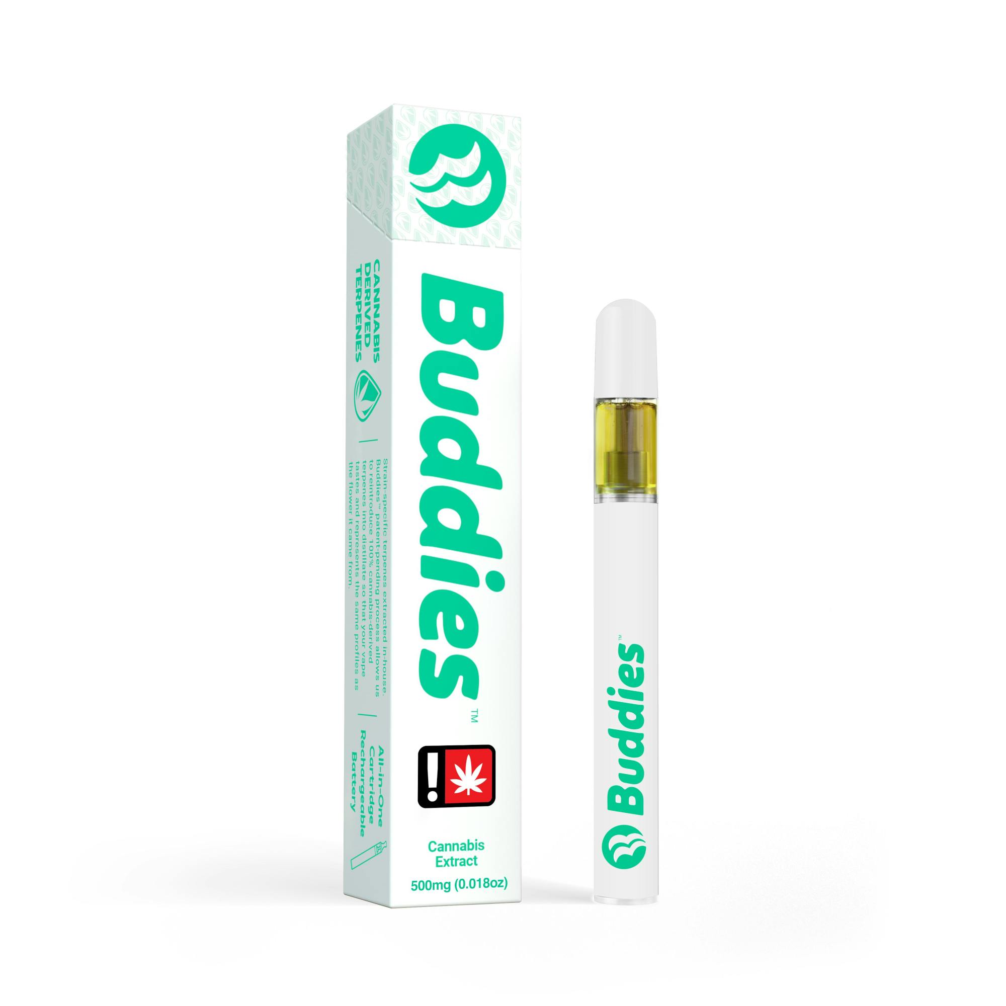 Durban Poison | PCO + CDT Disposable | 0.5g by Buddies Brand