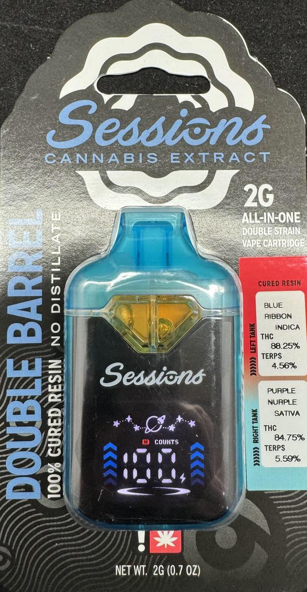 Sessions 2g DB AIO - Peaches Peaches/Island Sugar Gusher
