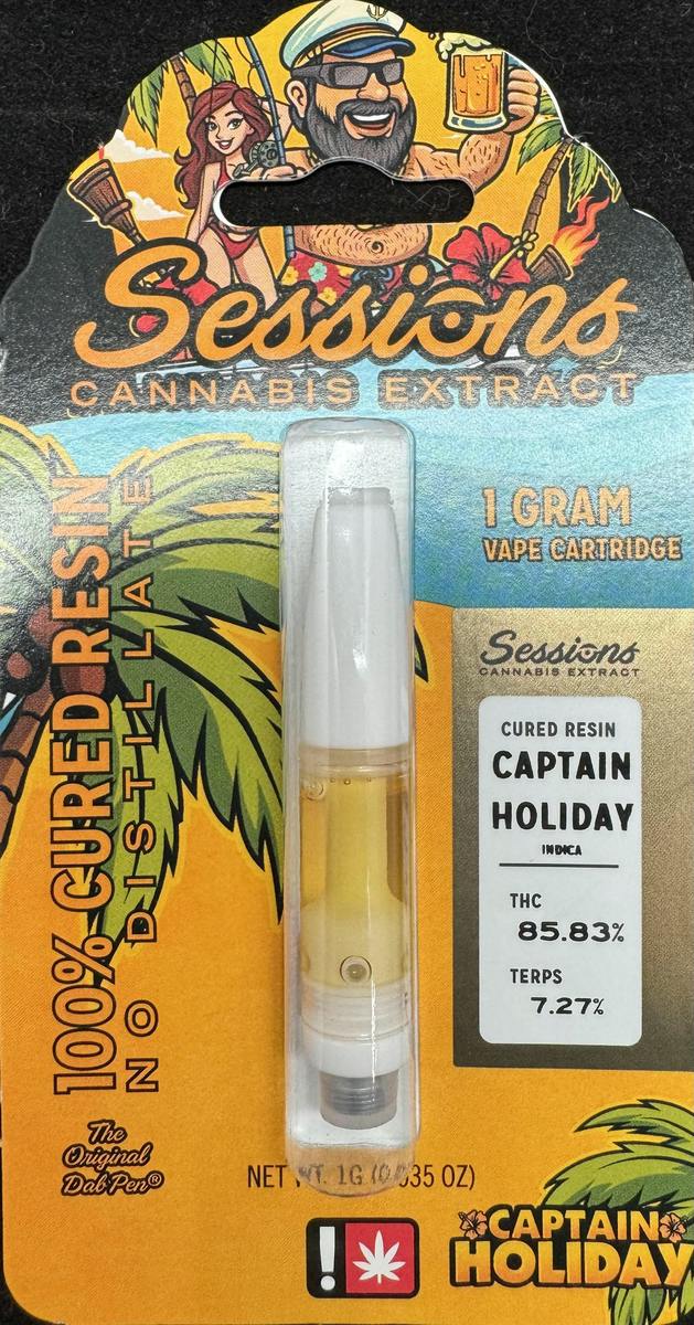 Sessions Cart - Captain Holiday