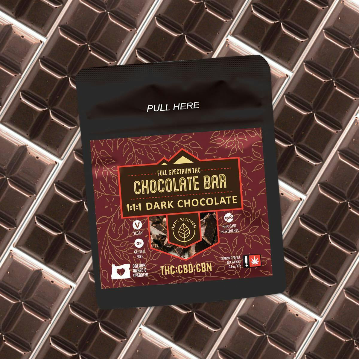 Hapy Kitchen Chocolate - 1:1:1 Dark Chocolate