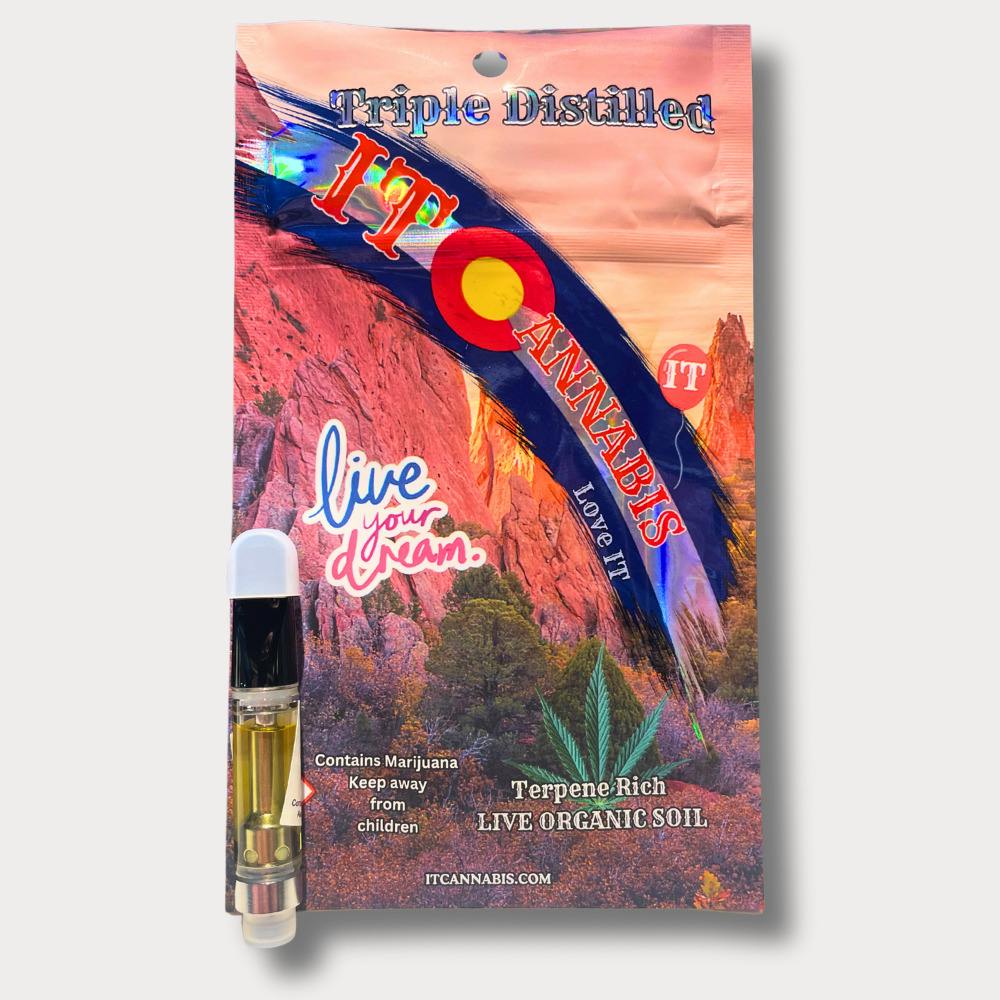 IT Cannabis | Garlic Breath | 1g Distillate Cart