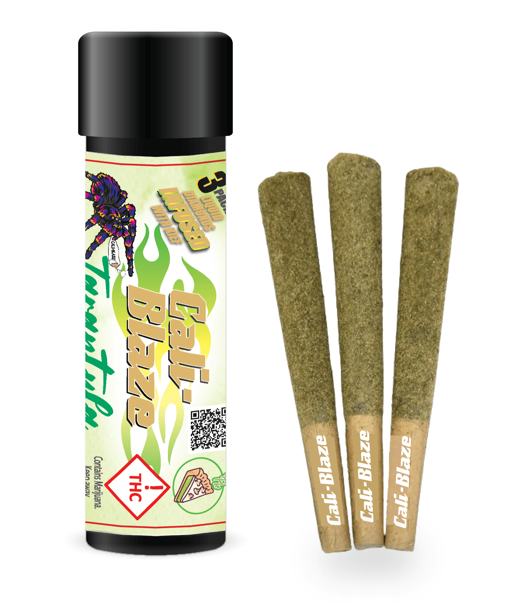 Cali Blaze | Hybrid | Key Lime Pie | Tarantula 3pk