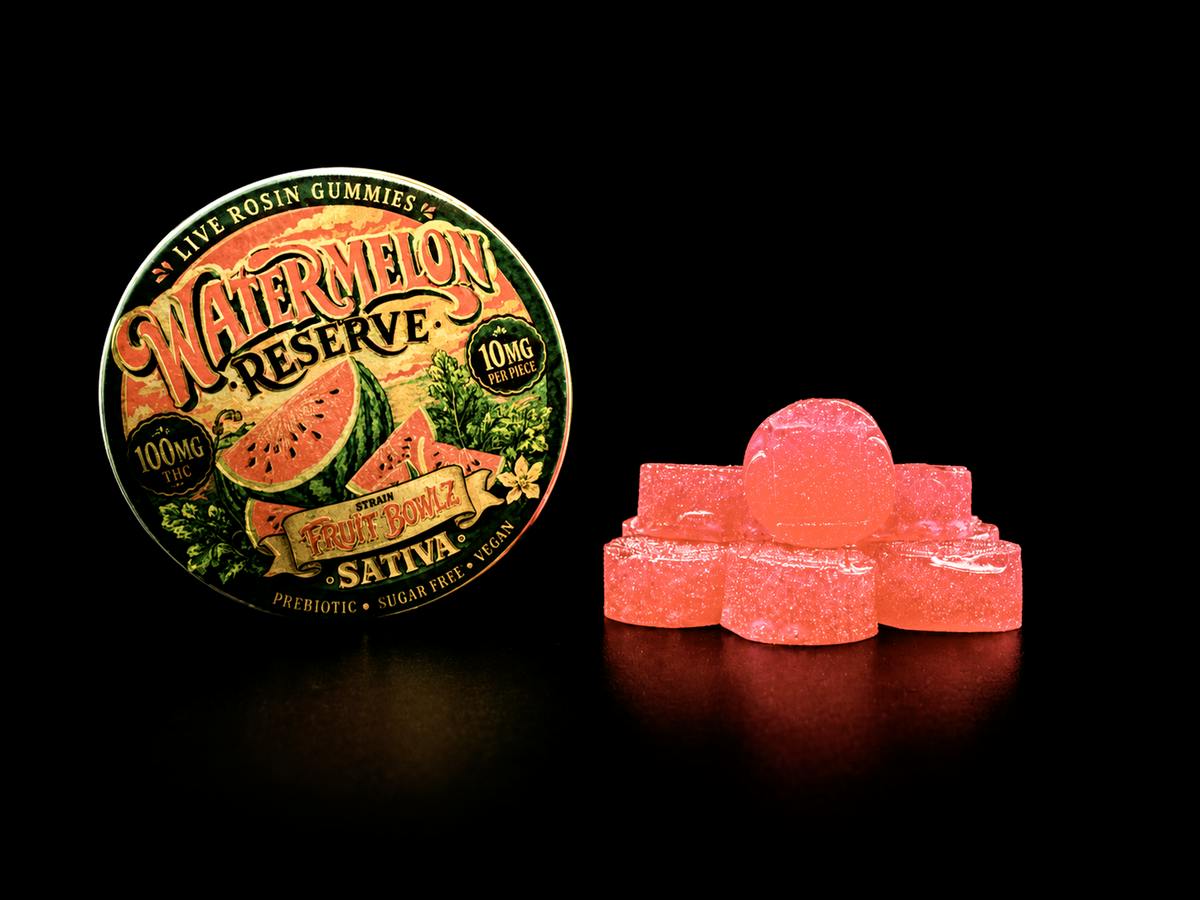TACOCAT | Watermelon Reserve | Live Rosin Gummies |100MG