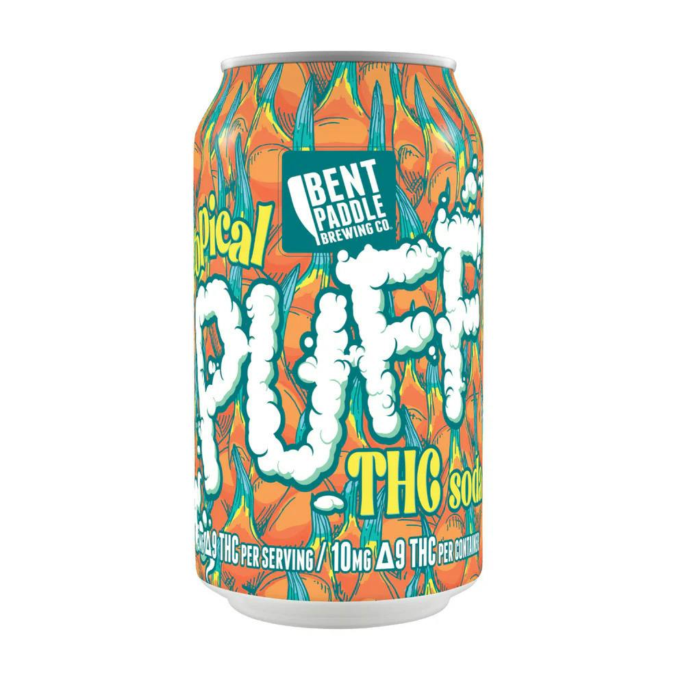 Bent Paddle Brewing Co. - Puff - 10mg THC - Tropical Soda at Legacy Cannabis