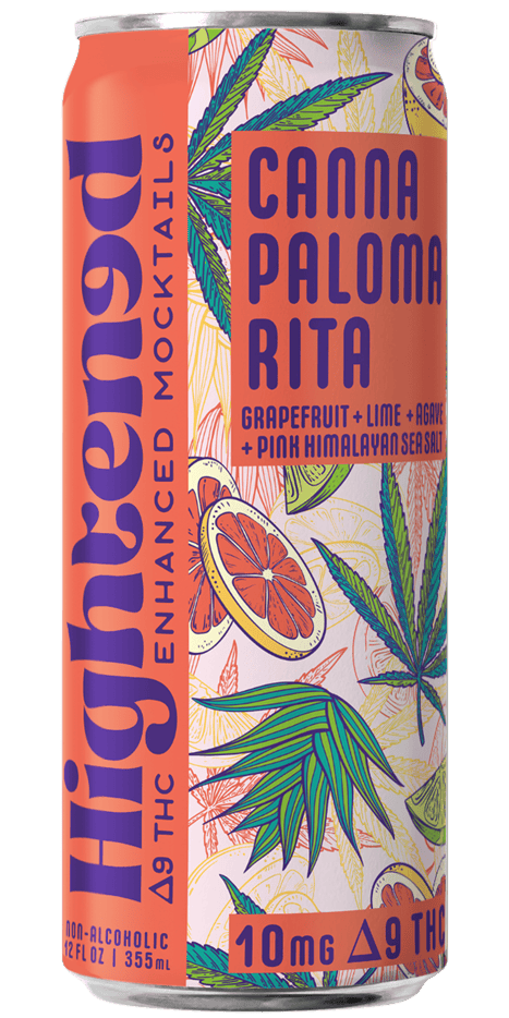 Bent Paddle Hightened - Enhanced Mocktails - 10mg THC - Canna Paloma Rita