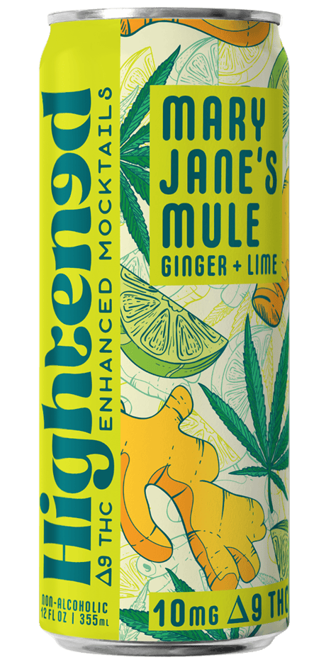 Bent Paddle Hightened - Enhanced Mocktails - 10mg THC - Mary Jane Mule
