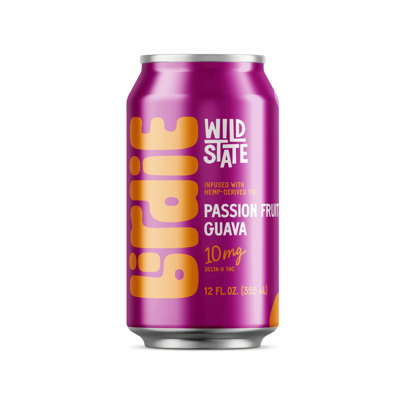 Wild State Cider - Birdie - 10mg THC - Passionfruit Guava at Legacy Cannabis