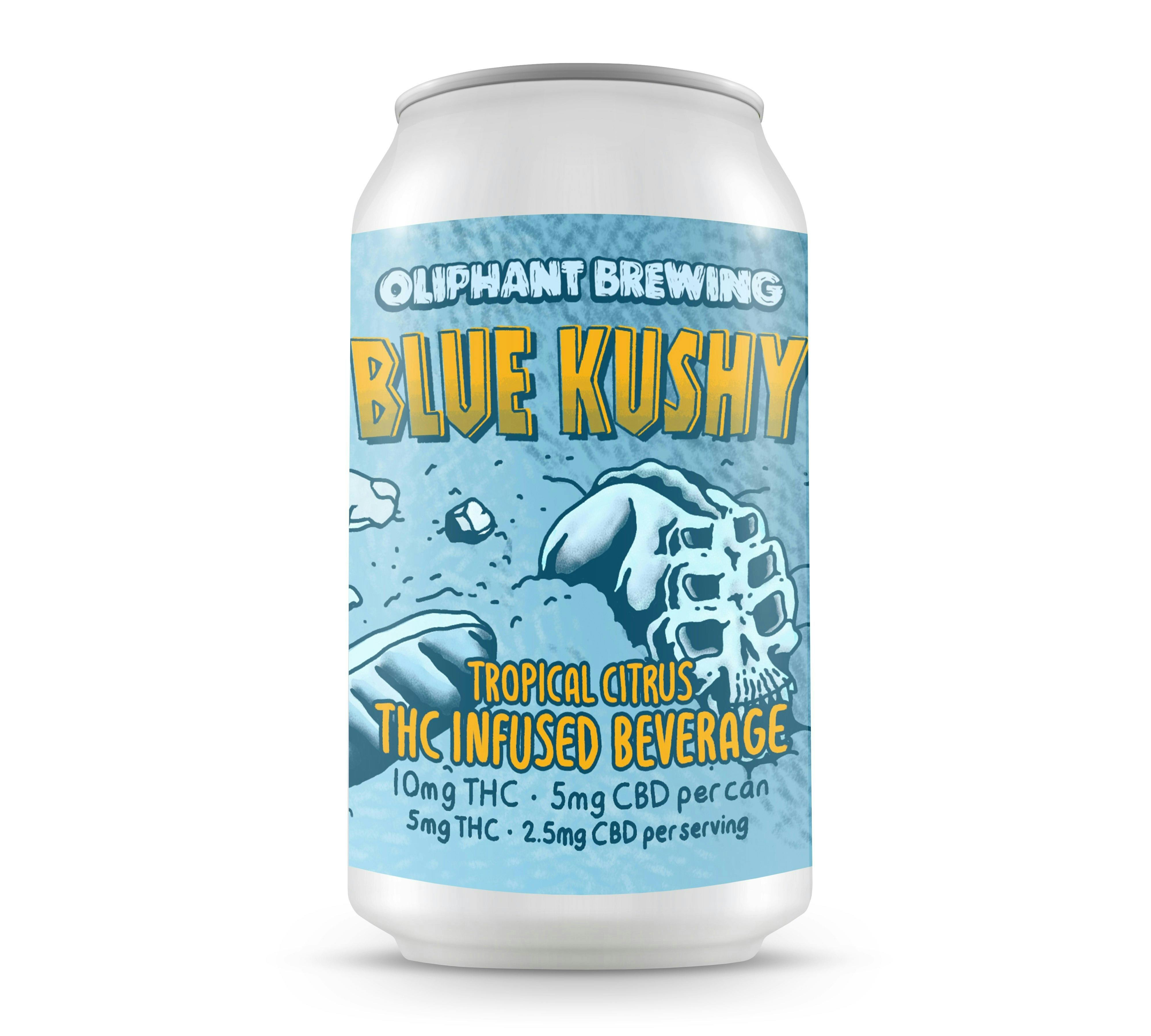 Oliphant Brewing - 10mg THC + 5mg CBD - Blue Kushy