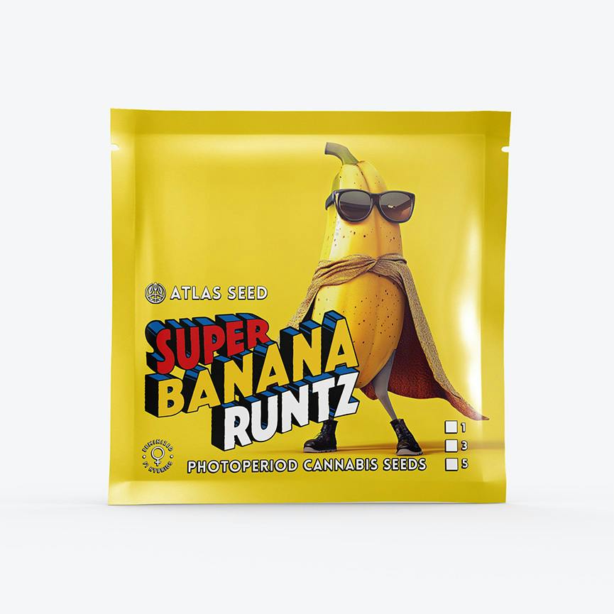 Atlas Seeds - Photo - Super Banana Runtz - 3pk at Legacy Cannabis