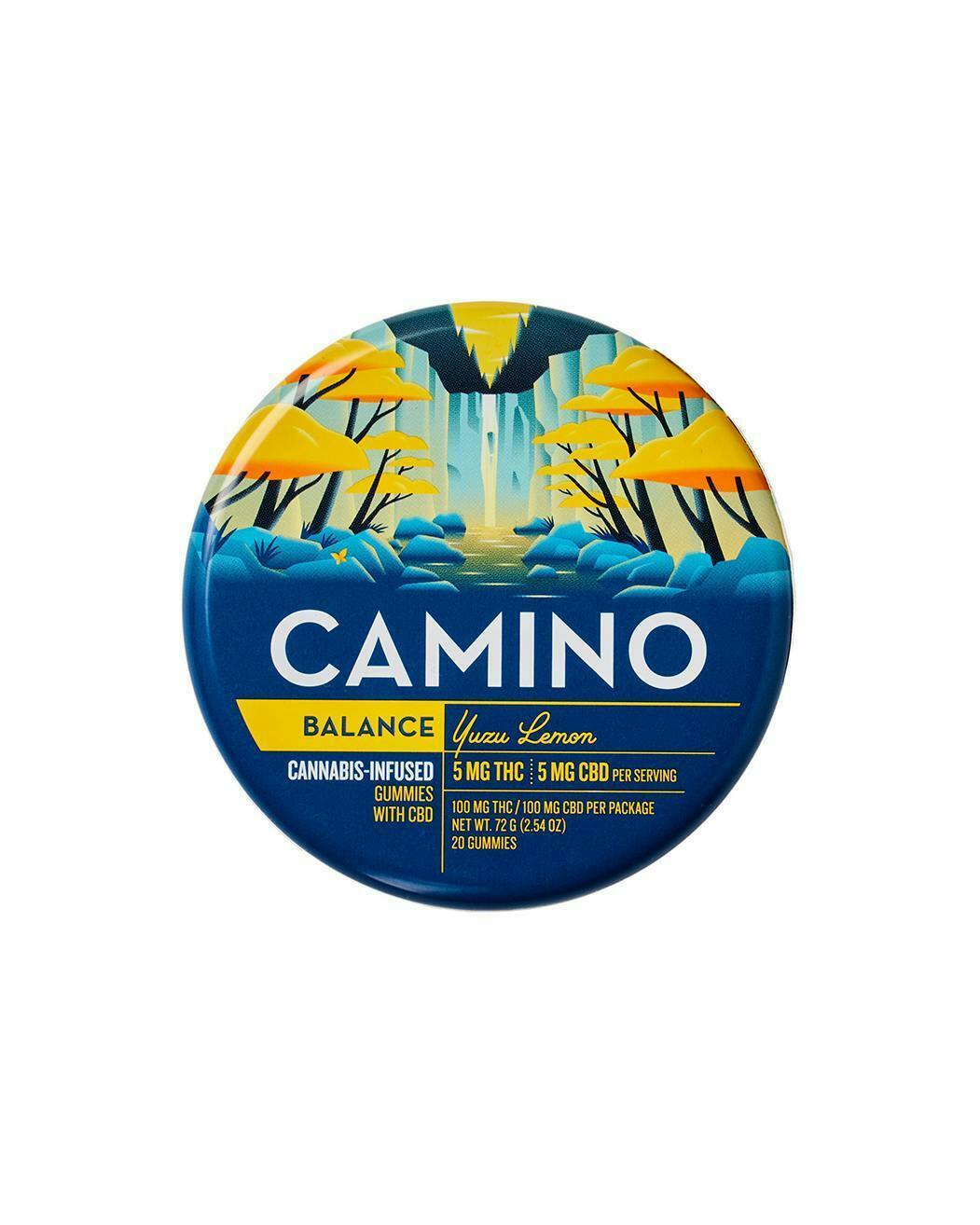Camino | Yuzu Lemon | Balance | 100MG 20-pack