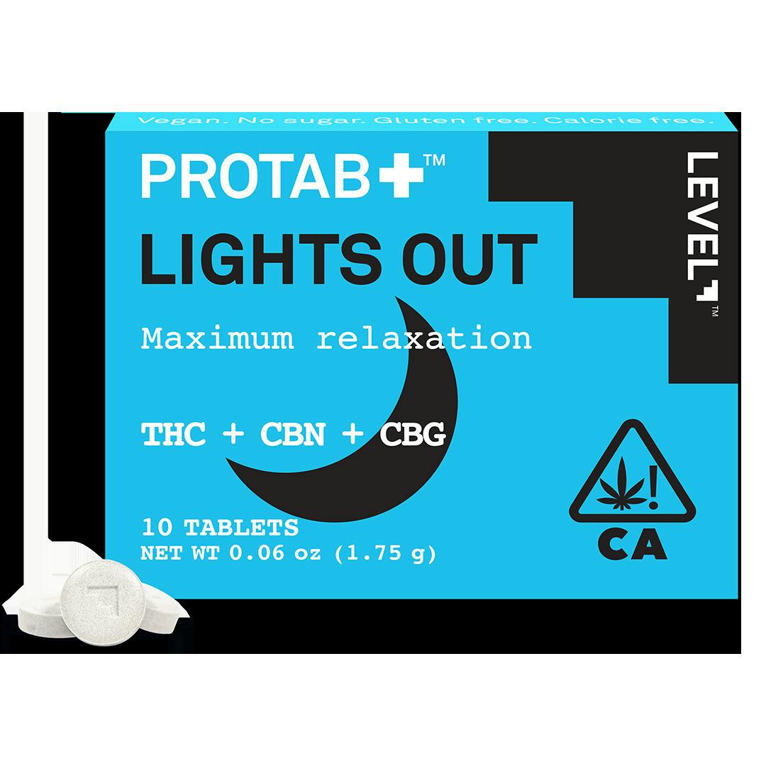 Protab Lights Out [I] - 250MG THC Tablets 10CT