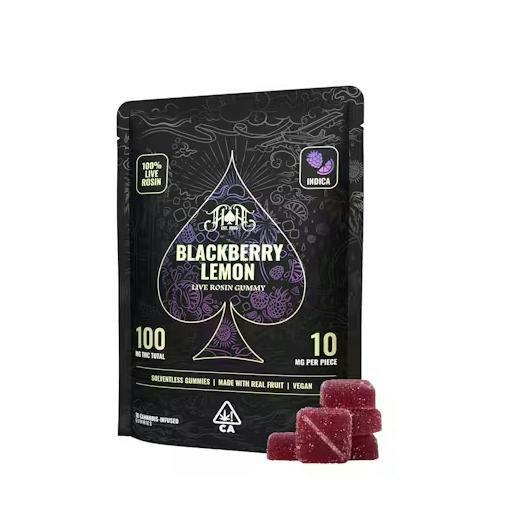 Blackberry Lemon [I] - 100MG Live Rosin Gummies 5PK