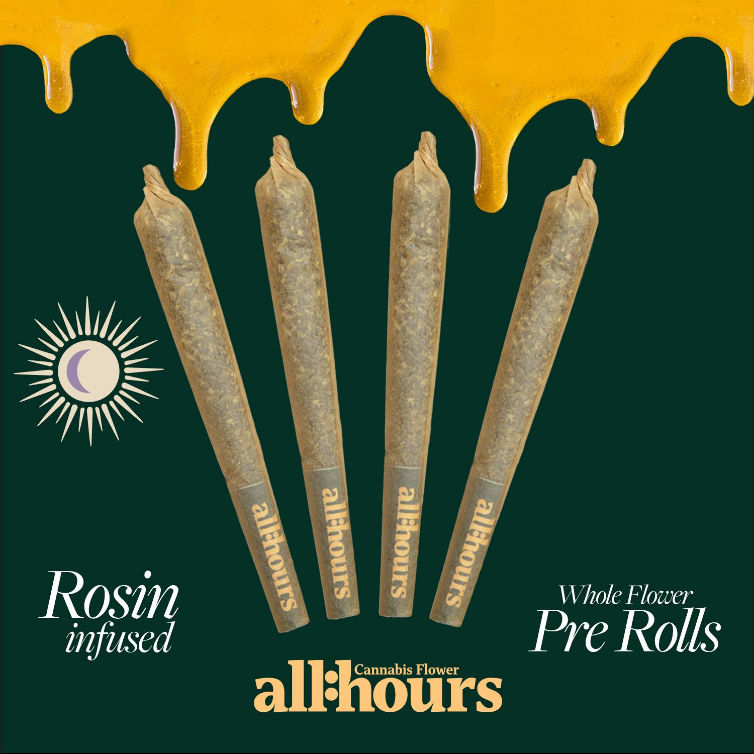 all:hours Hash Burger Rosin Roll Shorties 42039