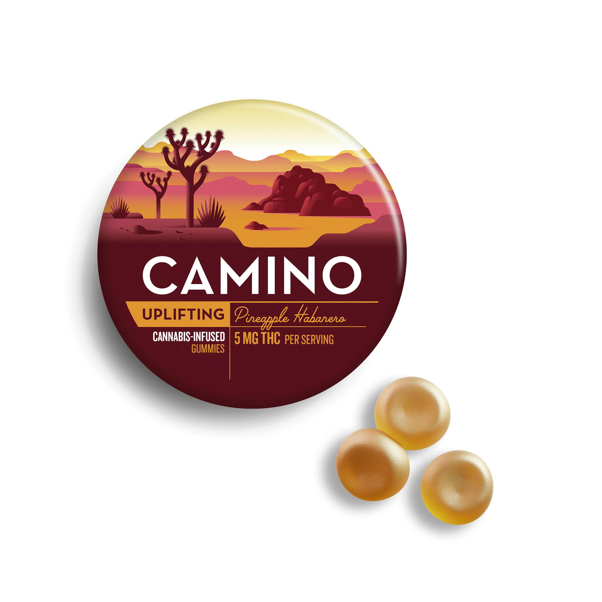Camino Pineapple Habanero Cannabis-Infused Gummies 00535