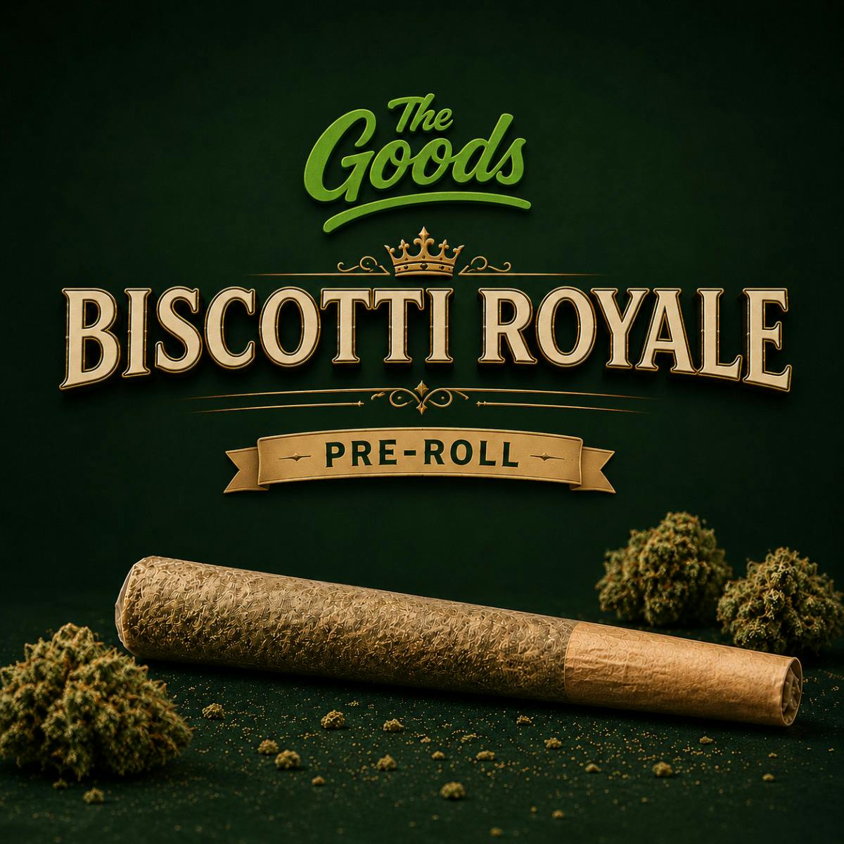 The Goods Biscotti Royale 1g Pre-Roll (C0195530020)