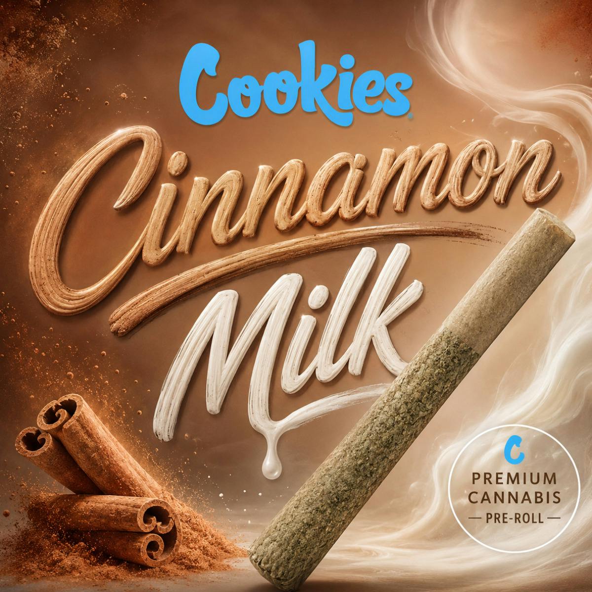 Cookies Cinnamon Milk 1g Whole Flower Pre-Roll H 70023