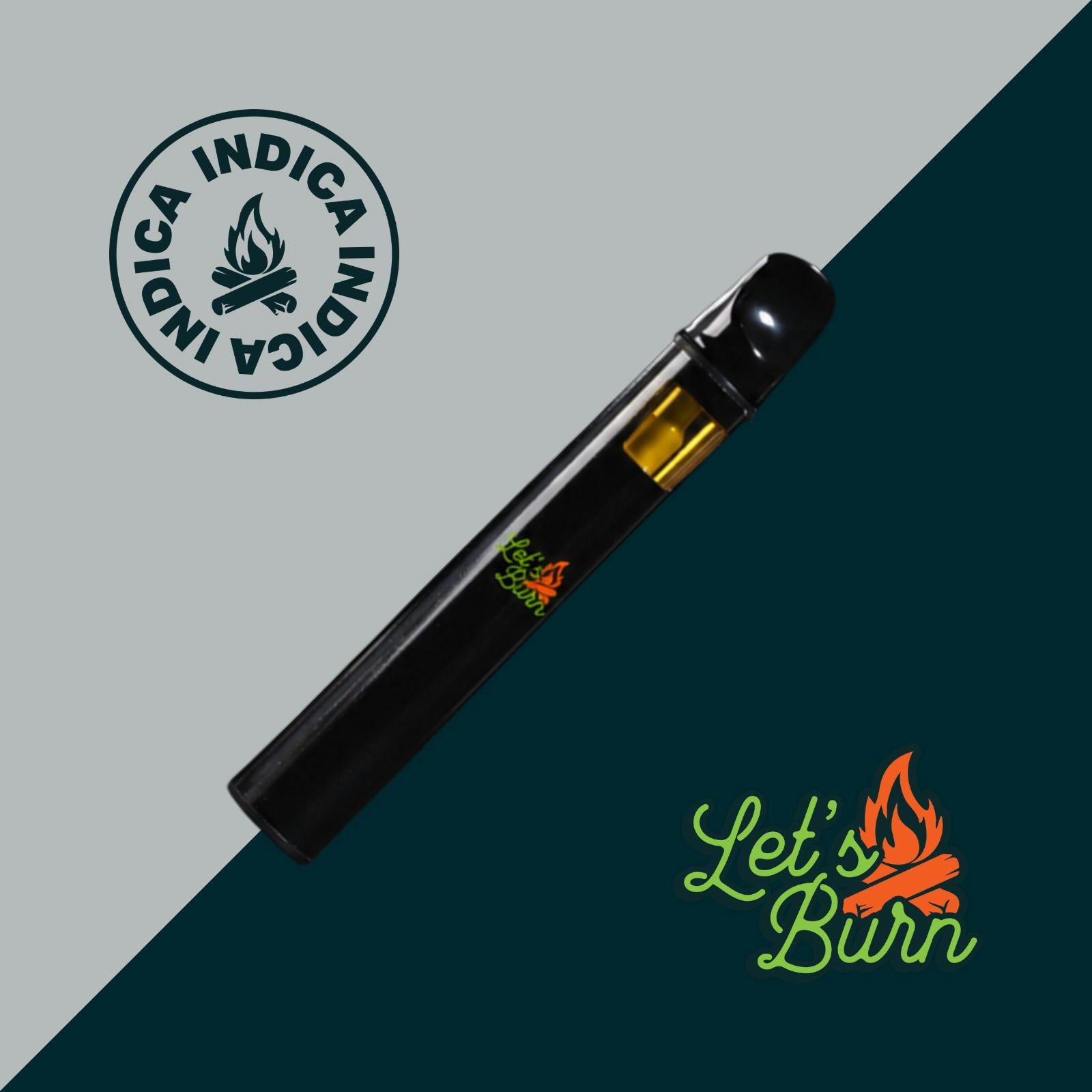 Let's Burn Hashburger 1g Disposable Vape 0077