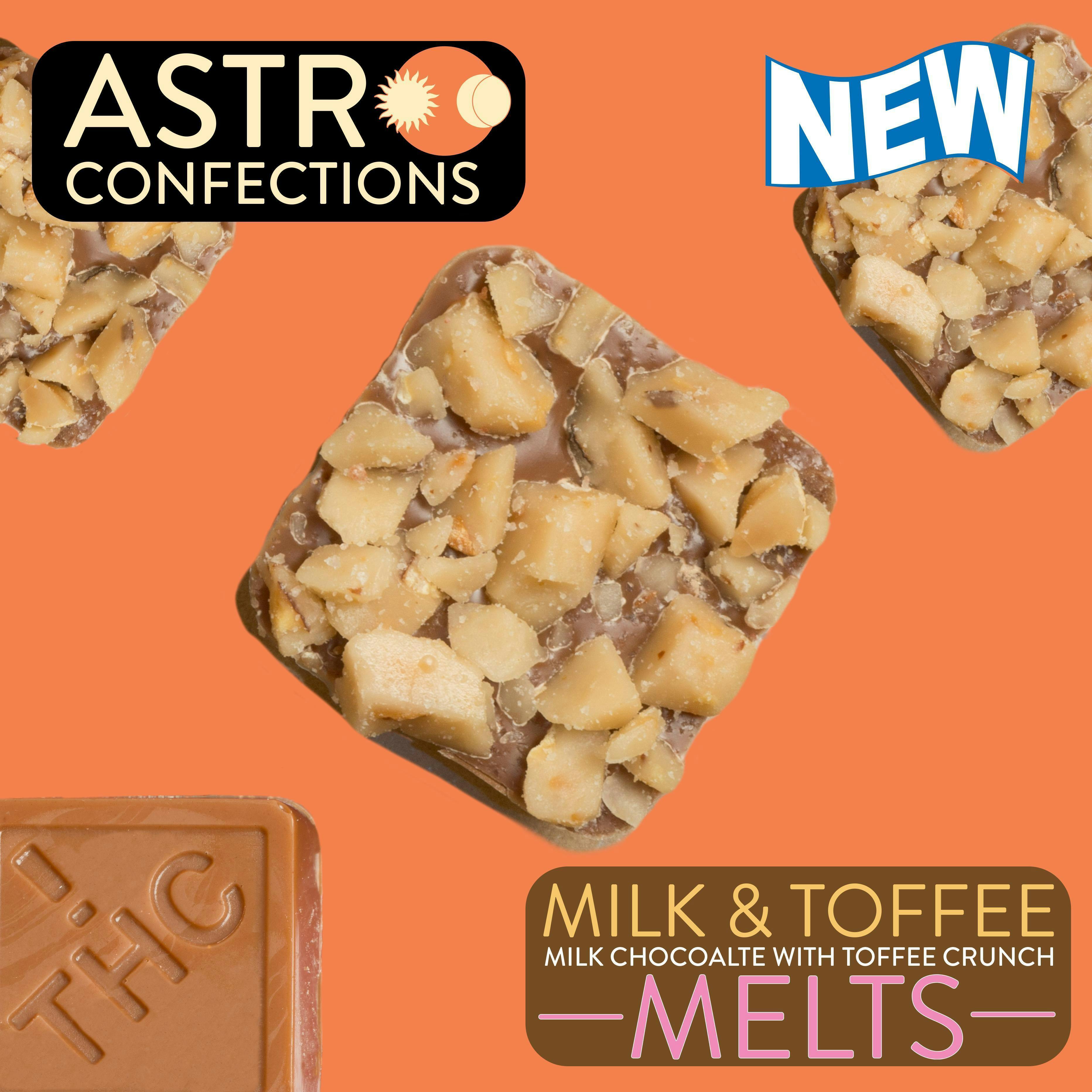 Astro Milk & Toffee Melts 20pk 0126 at Lit New Haven Cannabis Dispensary