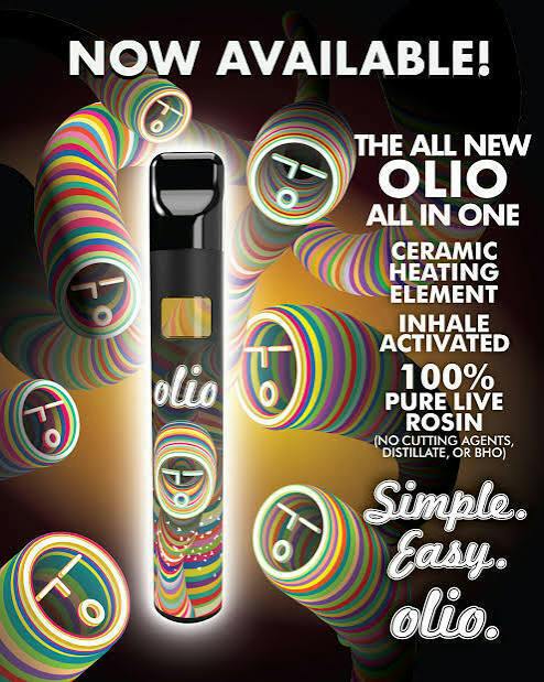OLIO | 0.5G LIVE ROSIN DISPOSABLE | BLACK AMBER