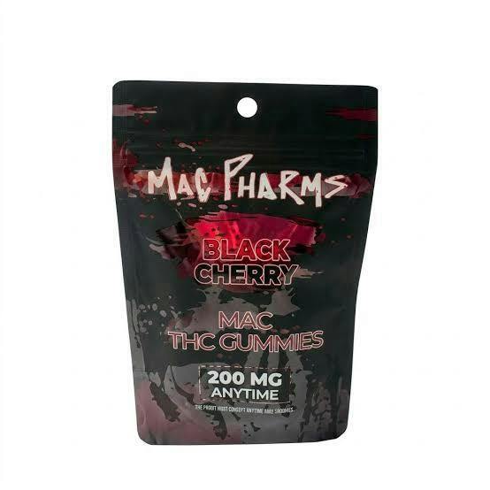 MAC PHARMS | 200MG GUMMIES | BLACK CHERRY