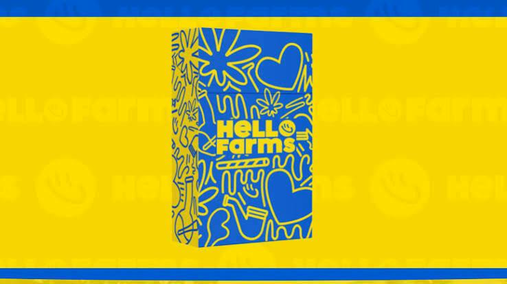 HELLO FARMS | 2G DISPOSABLE | PINEAPPLE cannabis product