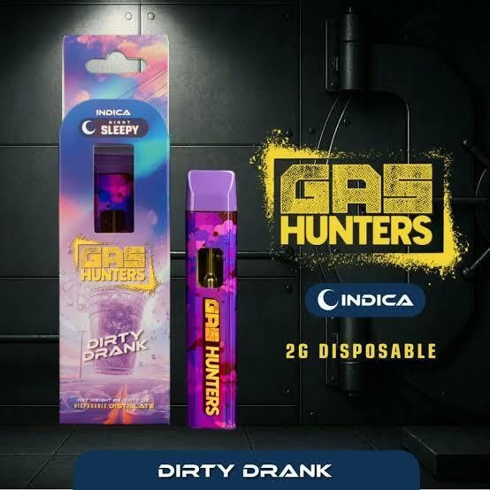 GAS HUNTERS | 2G DISPOSABLE | DIRTY DRANK cannabis product