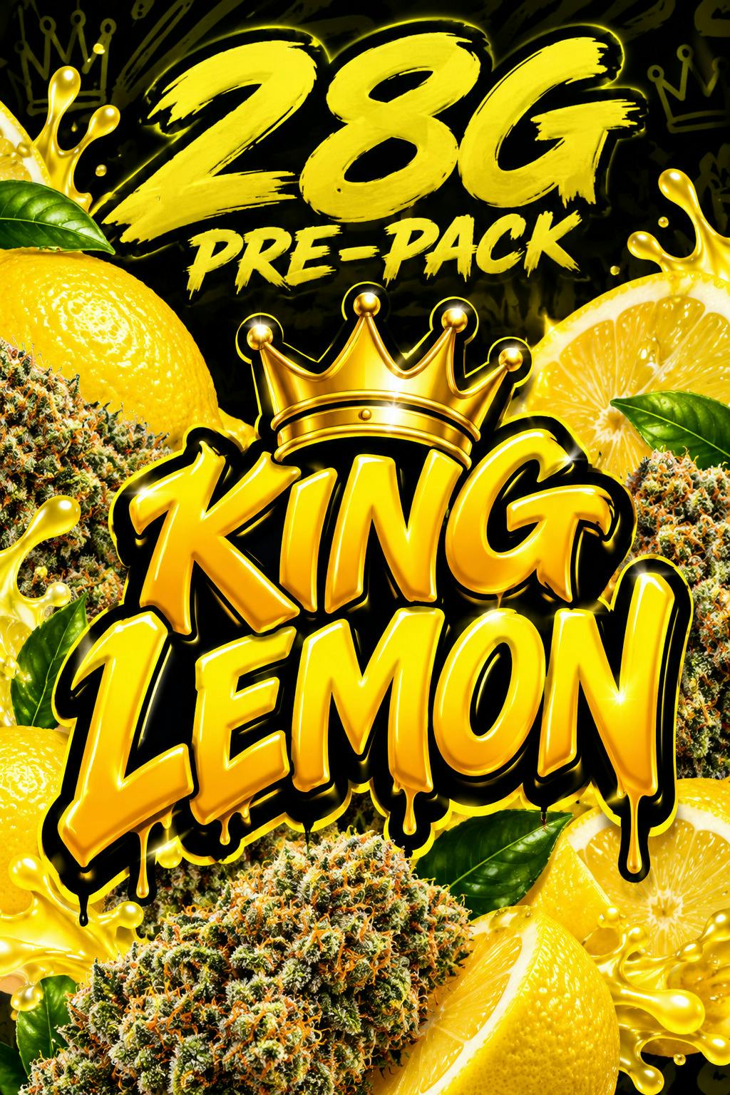 QUALITY CANNABIS | PRE-PACK 28G | KING LEMON cannabis product