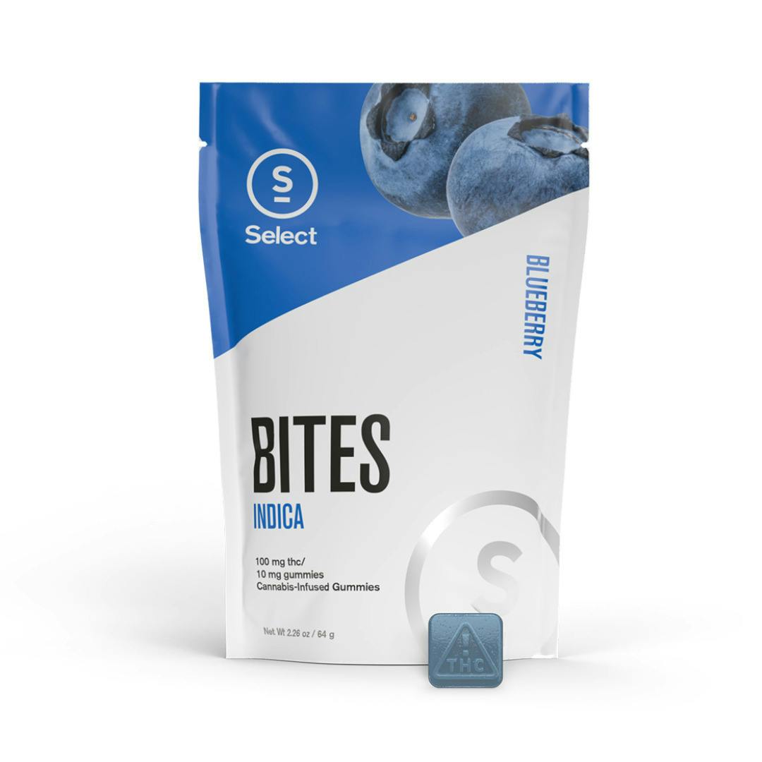 Select Classic Bites Gummies 20pk (100mg) Blueberry