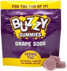 Buzzy Gummies 20pk (100mg) Grape Soda
