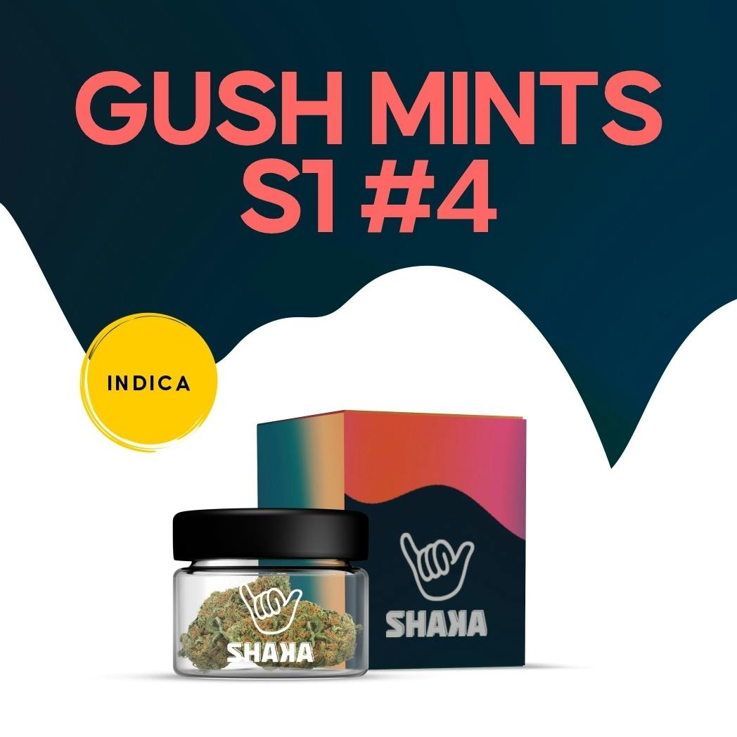 Shaka Prepack (1/8 oz) Gush Mints S1 #4