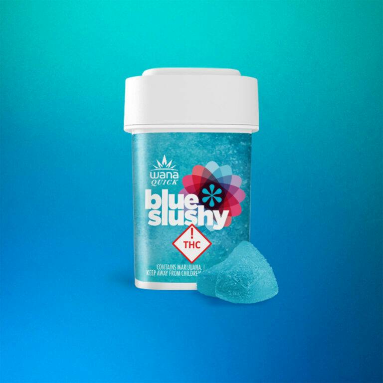 Wana Fast-Acting Gummies 20pk (100mg) Blue Slushy