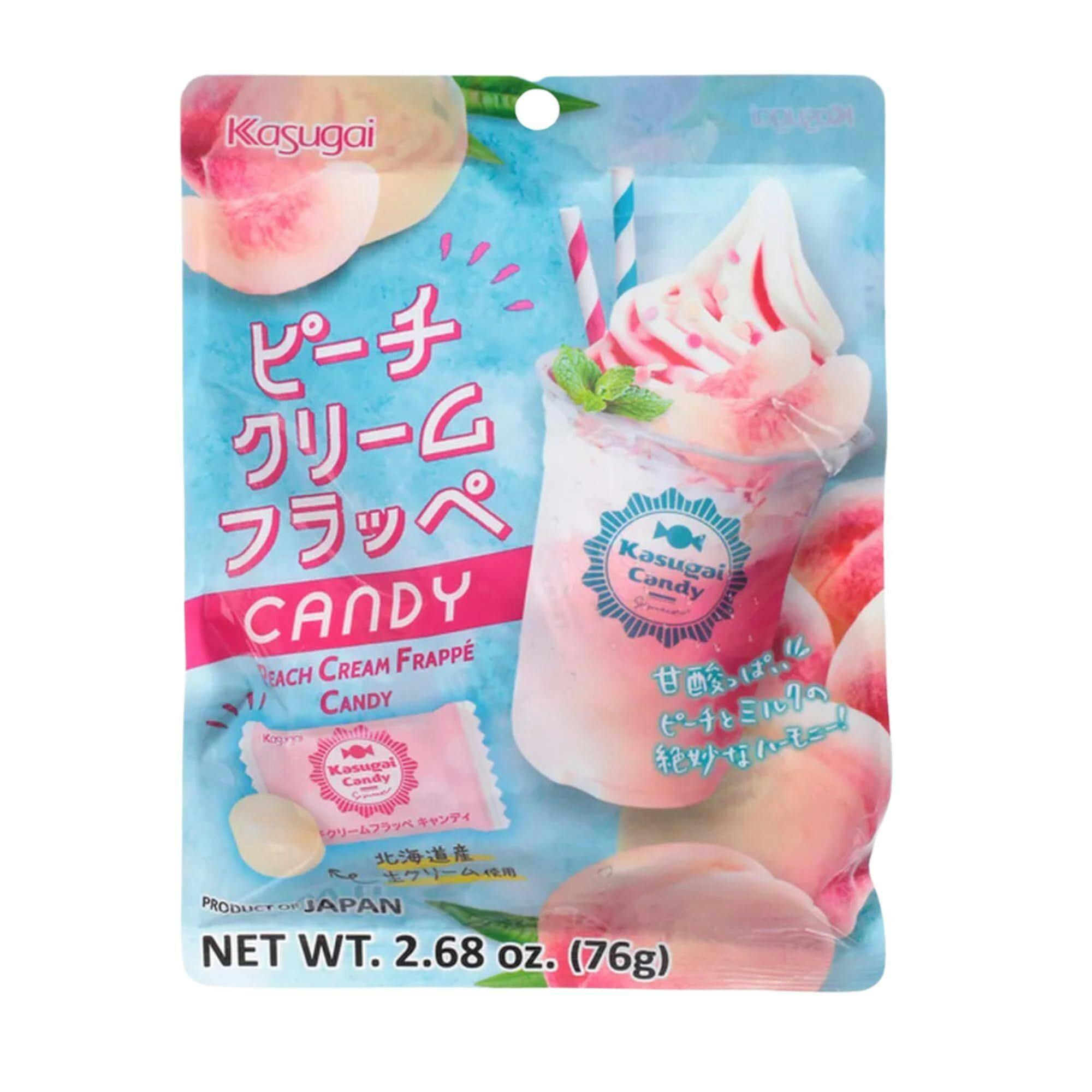 Kasugai - Peach Cream Frappe Candy (Japan)