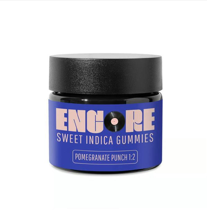 Pomegranate Punch | 1:2 CBN:THC Gummies | 100mg (10pk) | 27231
