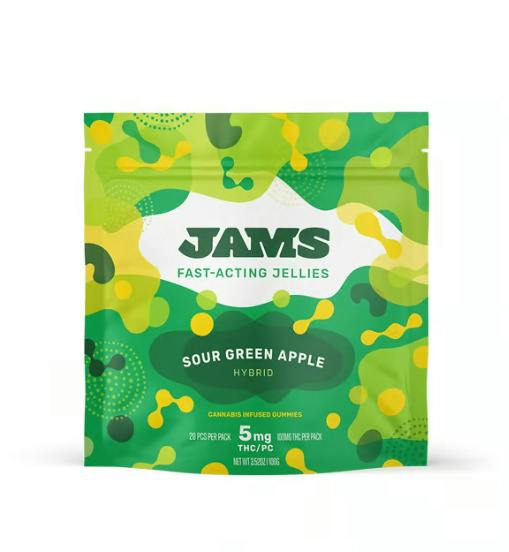 Sour Green Apple | Fast-Acting Jellies | 100mg (20pk) | 01198 cannabis product