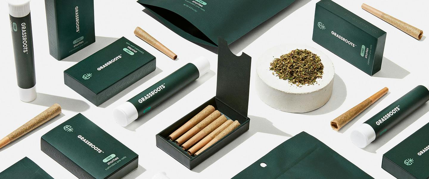 Grassroots | Shorties | Stardawg x Northern Lights | 5 x .4g Pre Rolls Pack